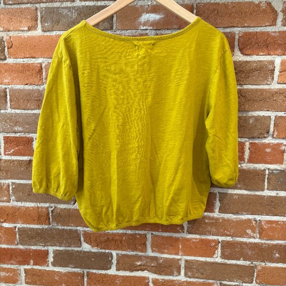 Pact Organic Cotton 3/4 Sleeve T Shirt Size M - Picture 2 of 3